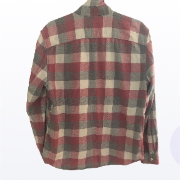 American Eagle Flannel Lumber Jack Plaid Button Up Super Soft Shirt - Picture 2 of 12